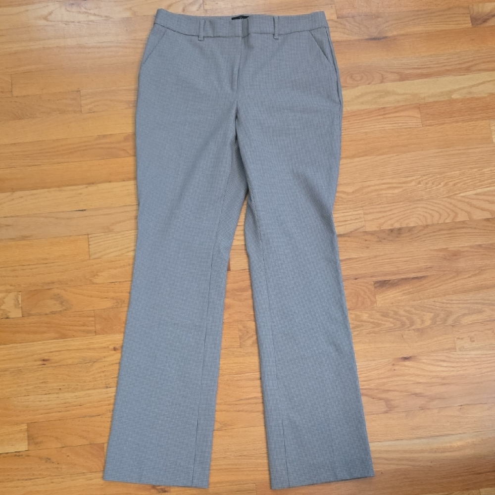 White House Black Market Plaid Trousers